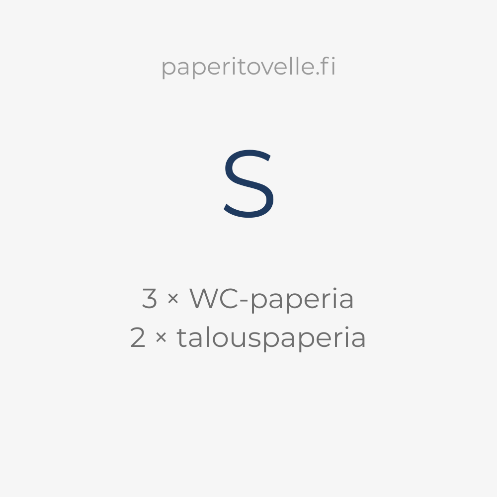 S — pieni paketti